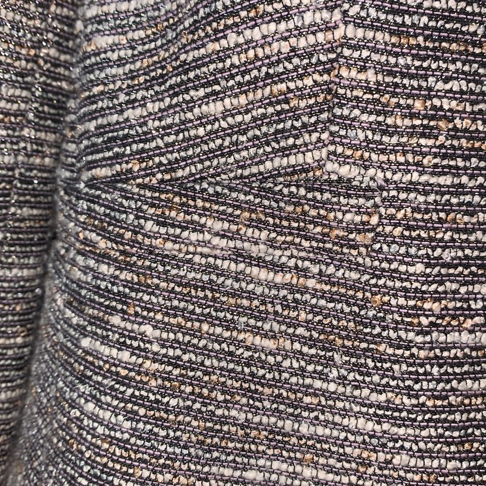 Calvin Klein Tweed Gold Tone Lameé Suit Jacket/Blazer 🥳🛍Host Pick🥳🛍 - Picture 13 of 15